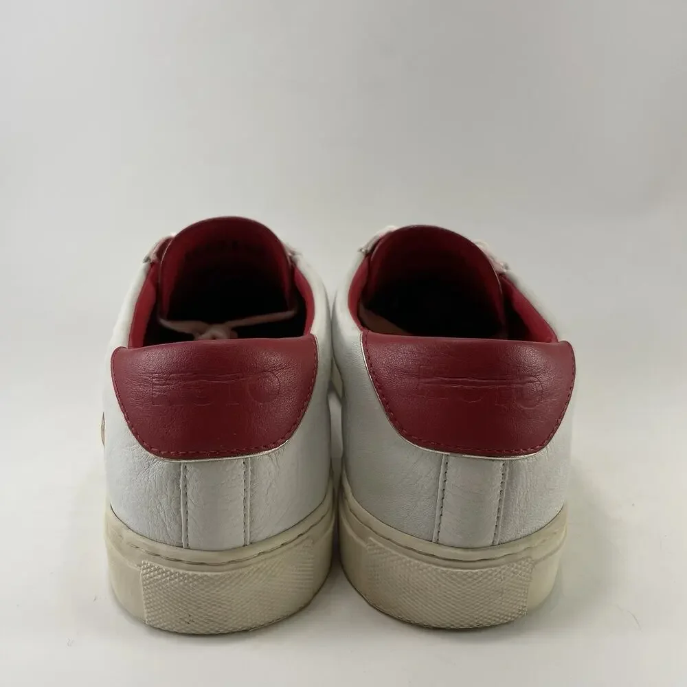 Koio Capri Womens Size 9 EU 39 White Leather Low Top Luxury Sneakers Italy
